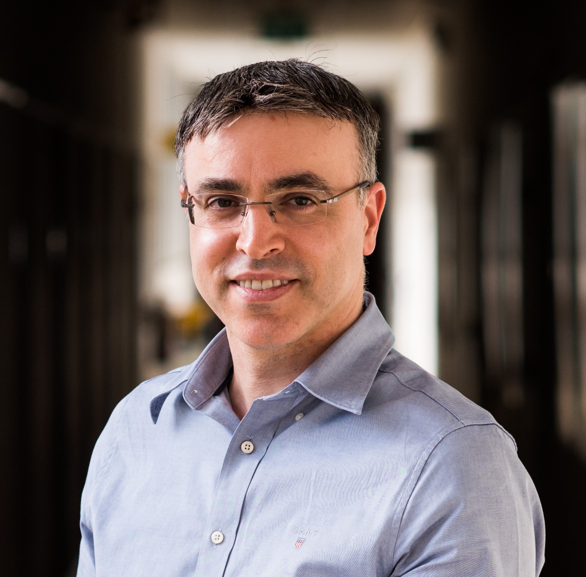 Portrait of author Hossam Haick